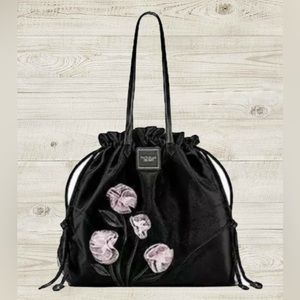 New with tags  Victoria’s Secret Flower Floral Embroidered Tease Gardenia Tote